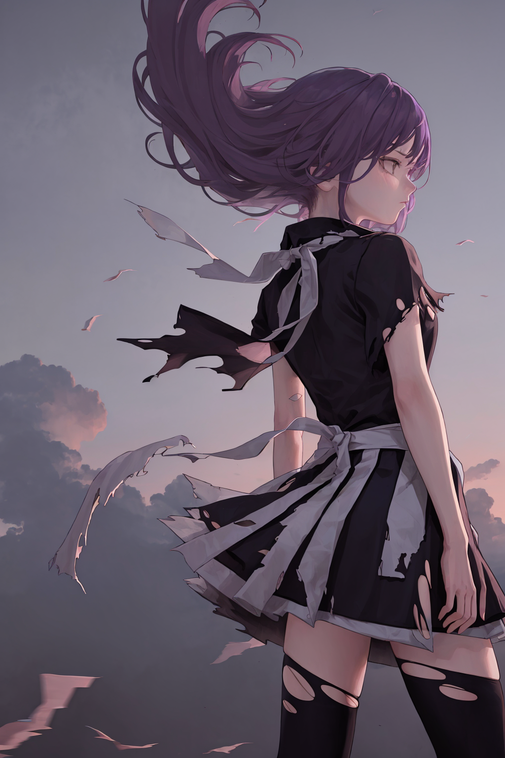 14791-3273005019-masterpiece, best quality, torn skirt, purple hair, sky, wind, sad.png